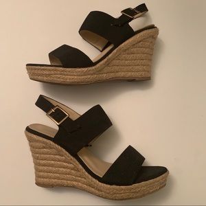 Steven Ella “Laura” thick strap wedge sandal